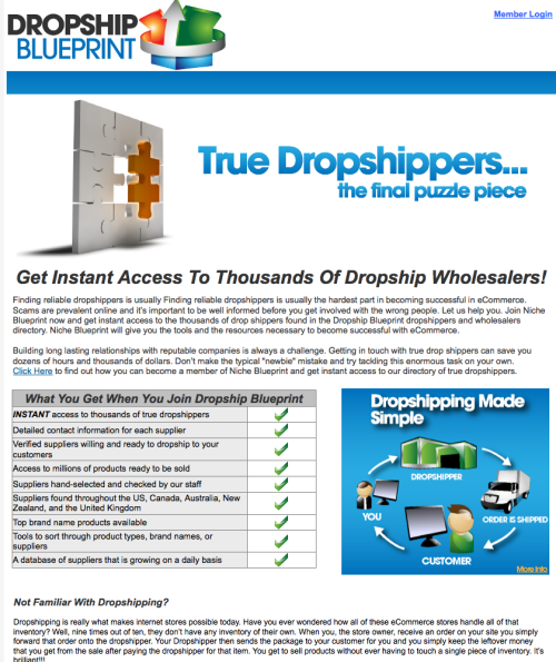 Dropship Blueprint