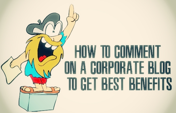 How To Comment On A Corporate Blog