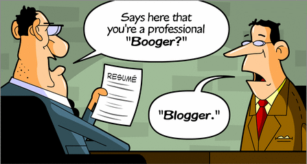 blogging job